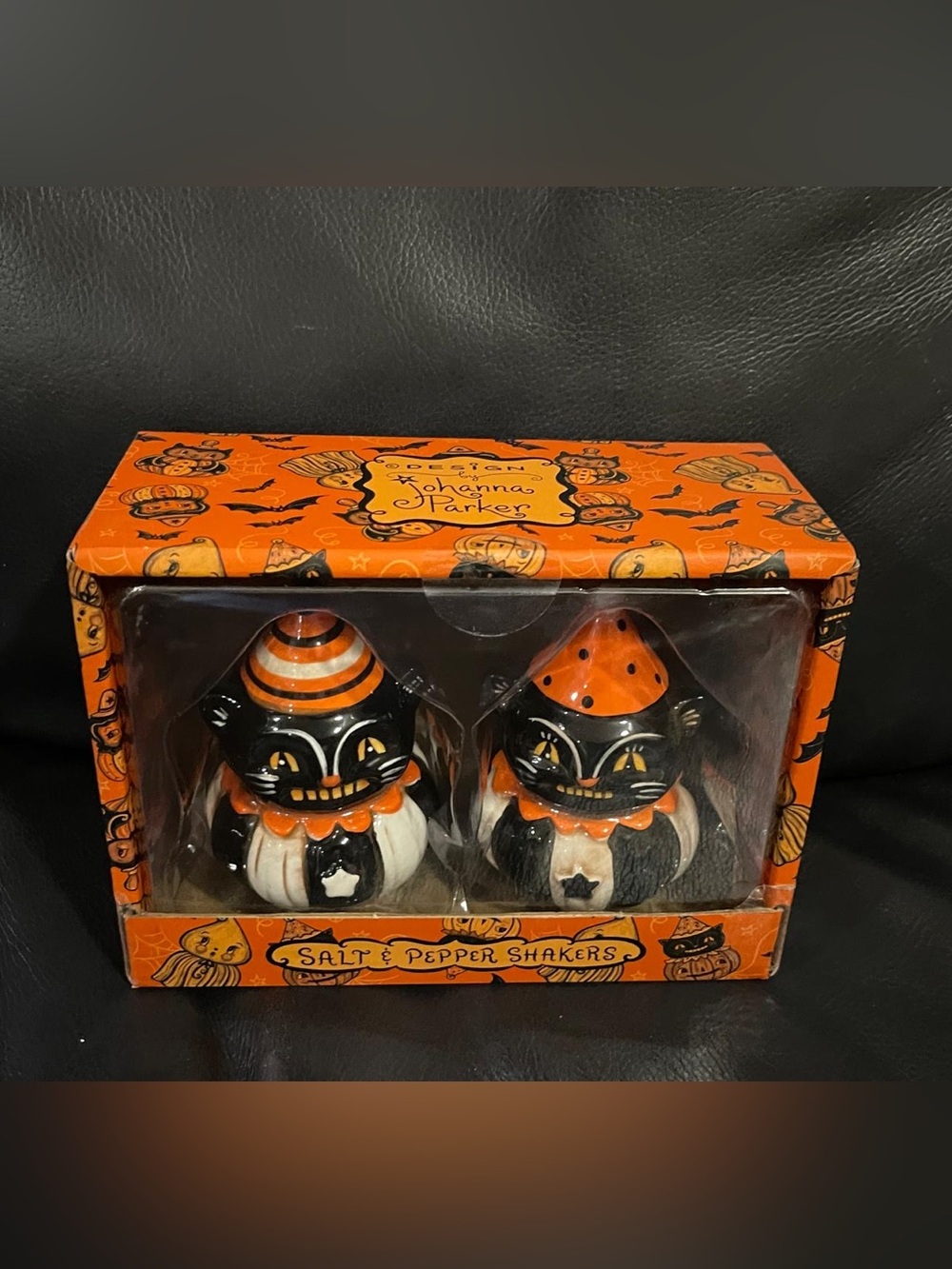 Halloween Johanna Parker Salt and Pepper Shakers